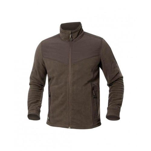 Pánska mikina ARDON®SoftFLEECE COMBO hnedá Pánska mikina ARDON®SoftFLEECE COMBO hnedá